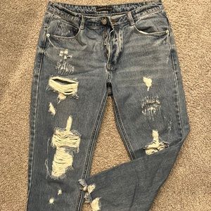 Brooklyn Karma Blue Ripped Jeans